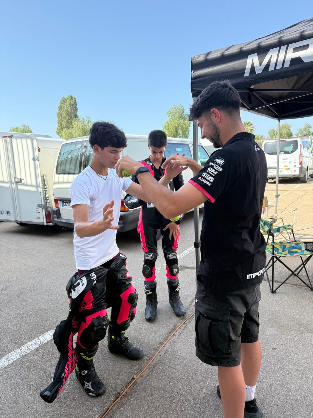 Reaction drills, MIR Racing