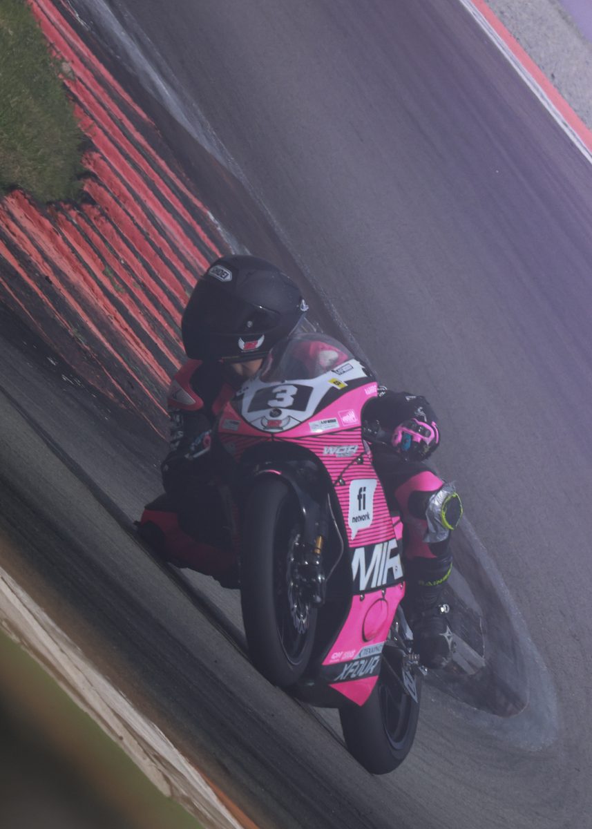 Over the kerb, MIR Racing
