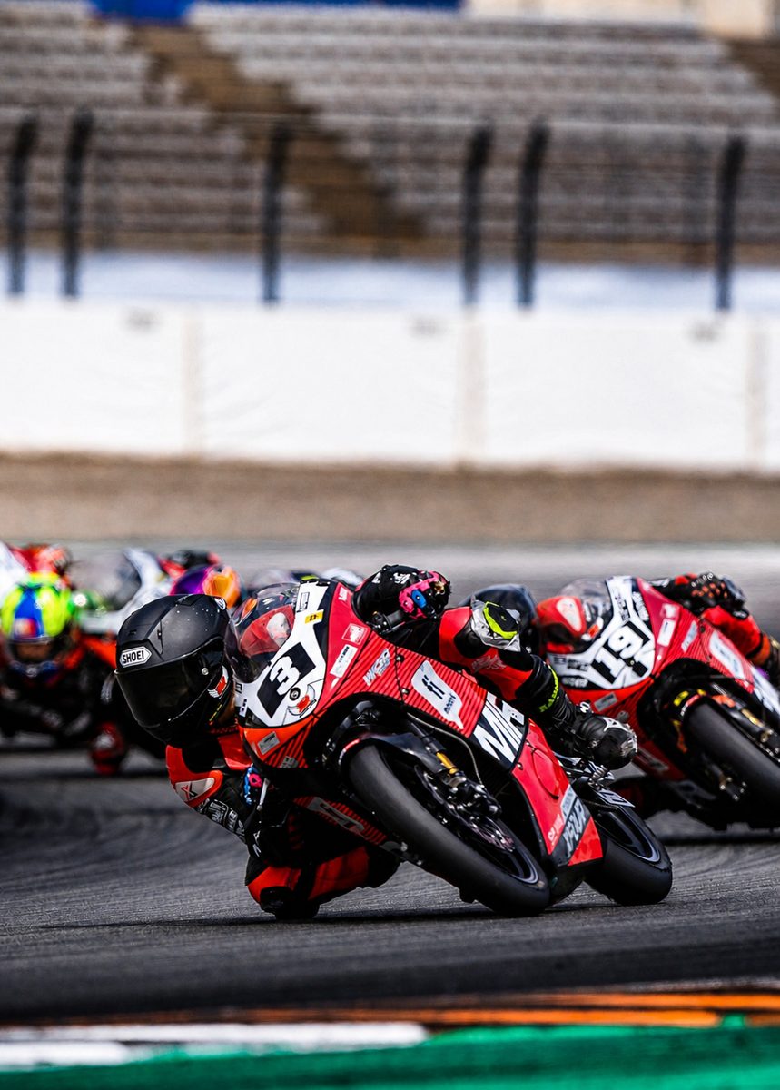Through the pack, MIR Racing