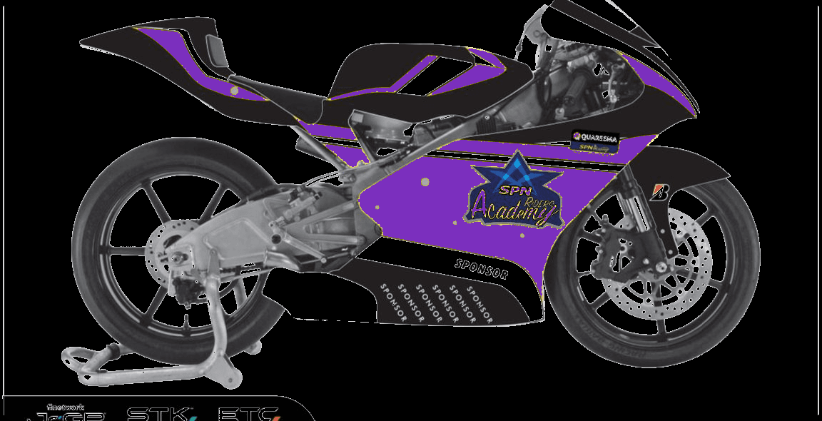 Sponsor placement — race bike